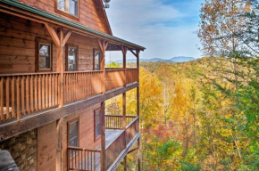 Pigeon Forge Cabin with Brand New Hot Tub and Views!